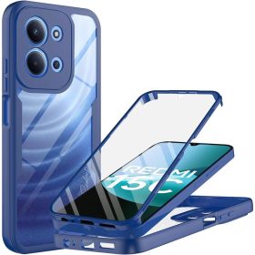   Xiaomi Redmi 15C 4G / Redmi 15C 5G Kék Techsuit - ColorVerse 360 Series + képernyővédő tok