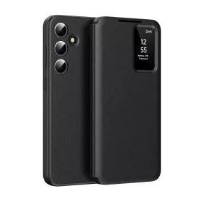   Samsung Galaxy A17 5G Techsuit - SmartView Series - Fekete tok