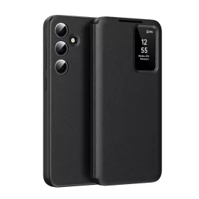 Samsung Galaxy S25 FE Techsuit SmartView Series - Fekete tok