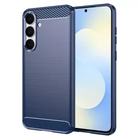 Samsung Galaxy S25 FE Techsuit - Carbon Silicone - Kék tok