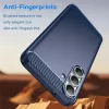 Samsung Galaxy S25 FE Techsuit - Carbon Silicone - Kék tok-5949419336124 5 kép
