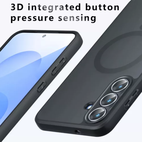 Samsung Galaxy S25 FE Techsuit PureFrost MagSafe - Frosted Black tok-5949419335912 5 kép