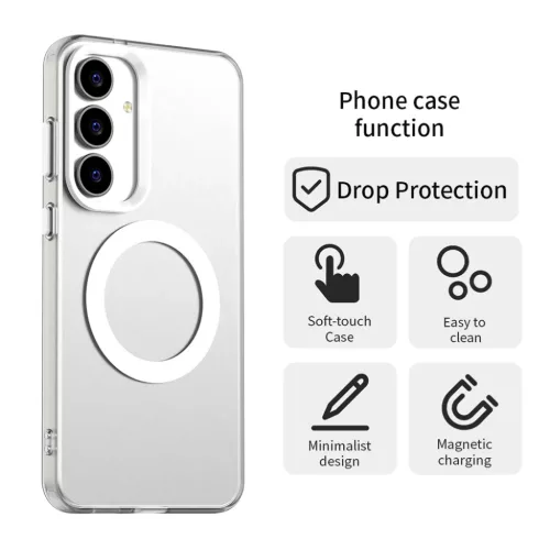 Samsung Galaxy S25 FE Techsuit CandyCase MagSafe - Fehér tok-5949419335899 5 kép