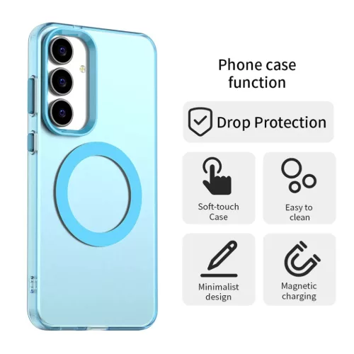 Samsung Galaxy S25 FE Blue Techsuit - CandyCase MagSafe tok-5949419335875 4 kép
