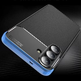 Samsung Galaxy S25 FE Techsuit - CarbonFiber - Fekete tok-5949419335837 2 kép