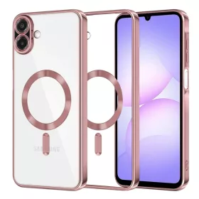 Samsung Galaxy A07 4G Pink Techsuit - Luxury Crystal MagSafe tok-5949419335721 1 kép