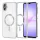 Samsung Galaxy A07 4G Silver Techsuit - Luxury Crystal MagSafe tok-5949419335691 1 kép