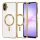 Samsung Galaxy A07 4G Techsuit - Luxury Crystal MagSafe - Gold tok-5949419335684 1 kép