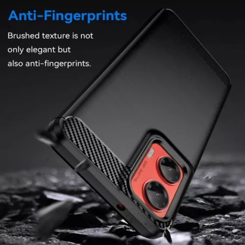 Motorola Moto G06 Fekete Techsuit - Carbon Silicone tok-5949419337176 5 kép