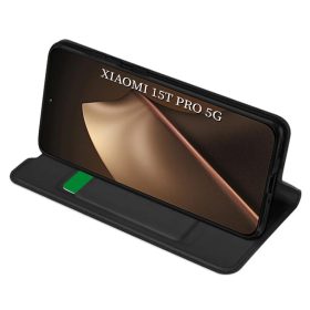 Xiaomi 15T Pro Techsuit - Magskin Book - fekete tok-5949419337077 1 kép