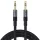 Acefast Audio kábel (J10) - 2x mini Jack 3.5mm, Alumínium + nejlonfonat, 1m - Fekete