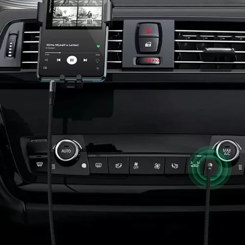 Acefast Audio kábel (J10) - 2x mini Jack 3.5mm, Alumínium + nejlonfo-6974316285267 4 kép