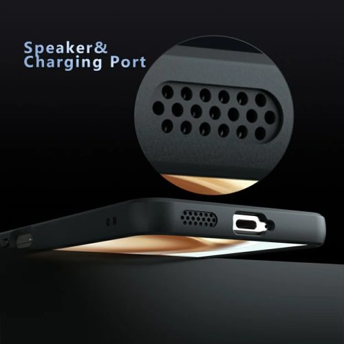 Honor 400 Smart / X7d 4G - Techsuit PureFrost MagSafe - Matt Fekete to-5949419337695 2 kép