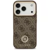  iPhone 17 Pro Barna Guess Hardcase 4G (GUHMP17LP4GRMDEW) tok-3666339529284 2 kép