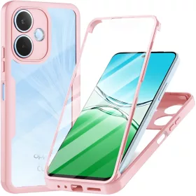   Oppo A5 Pro 4G / A5 Pro 5G Pink Techsuit - ColorVerse 360 Series + Képernyővédő tok