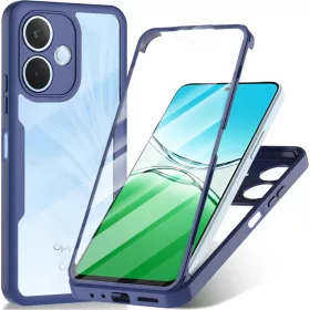   Oppo A5 Pro 4G / A5 Pro 5G Kék Techsuit ColorVerse 360 Sorozat + Képernyővédő tok