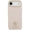 iPhone 17 Air Guess - Grained Strass Logo MagSafe (GUHMP17MPGCRMDEP) --3666339530235 2 kép