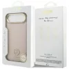 iPhone 17 Air Guess - Grained Strass Logo MagSafe (GUHMP17MPGCRMDEP) --3666339530235 7 kép