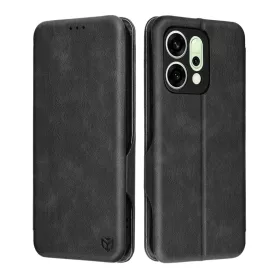 Oppo Reno14 Techsuit Safe Wallet Plus - Fekete tok