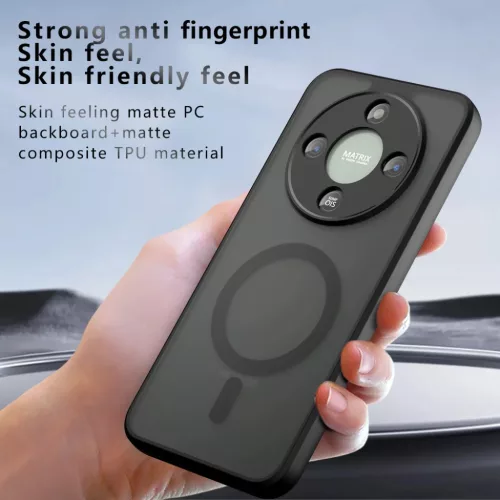 Honor Magic8 Lite Frosted Black Techsuit - PureFrost MagSafe tok-5949419338999 3 kép
