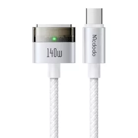   Mcdodo Mágneses kábel (CA-2071) - USB-C és MagSafe 3 között, 140W, LED jelző, 2m - Fehér