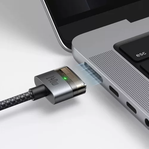USB-C to MagSafe 3 Mcdodo Magnetic Cable (CA-2071), 140W, LED kijelző-6921002620703 3 kép