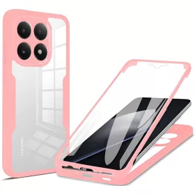   Xiaomi 15T Techsuit ColorVerse 360 Series + Képernyővédő - Pink tok
