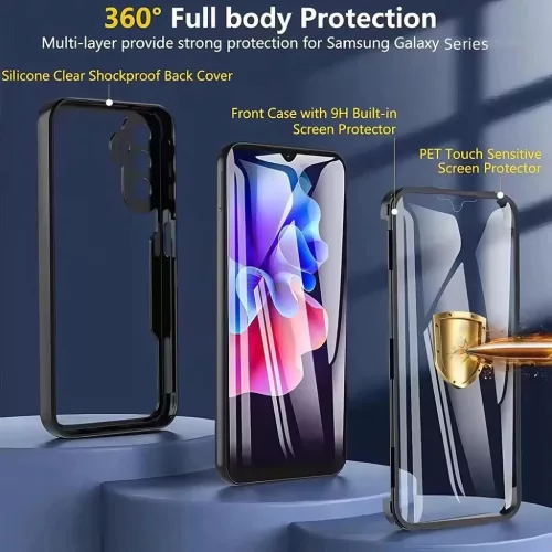 Xiaomi 15T Techsuit ColorVerse 360 Series + Képernyővédő - Pink to-5949419339934 2 kép