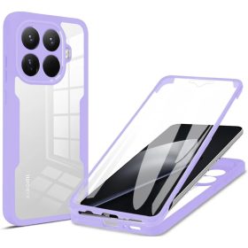   Xiaomi 15T Pro Techsuit - ColorVerse 360 Series + Screen Protector - Purple tok