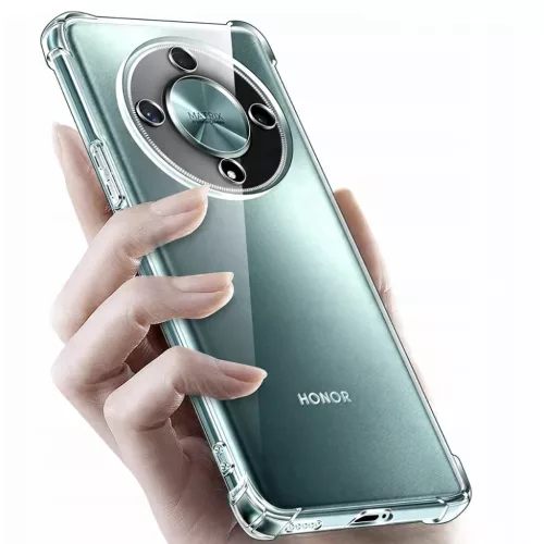 Honor Magic8 Lite Átlátszó Techsuit Shockproof Szilikon tok-5949419339712 3 kép