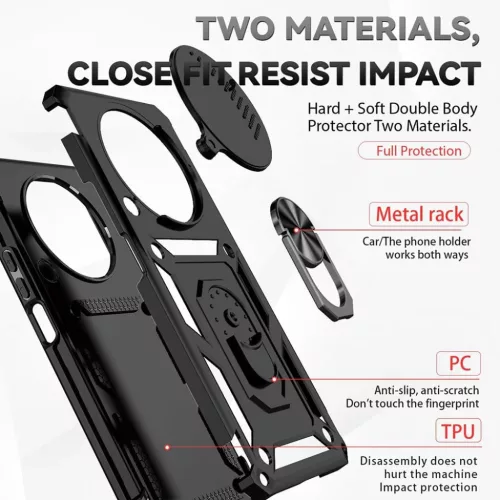 Honor Magic8 Lite Kék Techsuit CamShield Series tok-5949419339699 4 kép