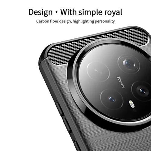 Honor Magic8 Pro Fekete Techsuit Carbon Silicone tok-5949419339668 3 kép
