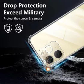 Honor Magic8 Pro Techsuit - Shockproof Clear Silicone - Átlátszó. t-5949419339651 2 kép