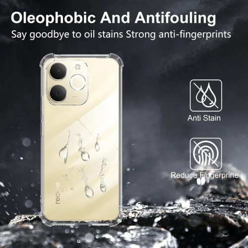 OnePlus 15 Techsuit - Shockproof Clear Silicone - Átlátszó burkolat-5949419339613 3 kép