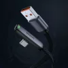 Mcdodo USB-C to USB-A 90 fokos kialakítás, 100W, LED kijelző, 1.2m -6921002633406 4 kép