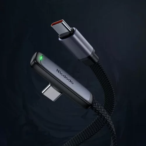 Data Cable Mcdodo (CA-3360) - USB-C - USB-C, 90 fokos dizájn, 100W, L-6921002633604 4 kép