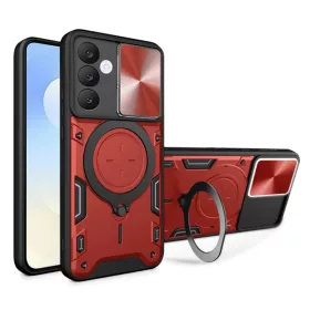 Samsung Galaxy S25 FE Techsuit CamGuard Pro Piros tok