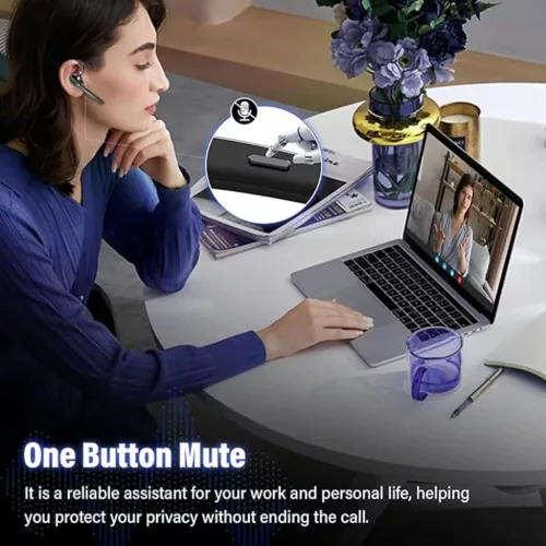 Bluetooth Headset Techsuit TalkZen (G9) - HandsFree, Bluetooth 5.1, Du-5949419340114 2 kép