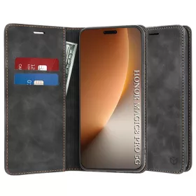 Honor Magic8 Pro Fekete Techsuit Confy Cover tok