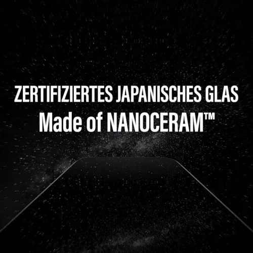 iPhone 17 / iPhone 16 Pro Fekete PanzerGlass® Ultra-Wide Fit Ceramic -5715685026638 5 kép