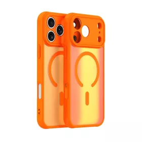 iPhone 17 Pro Techsuit HaloFrost II MagSafe - Narancs tok