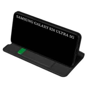  Samsung Galaxy S26 Ultra Fekete Techsuit Magskin Fliptok-5949419343559 1 kép