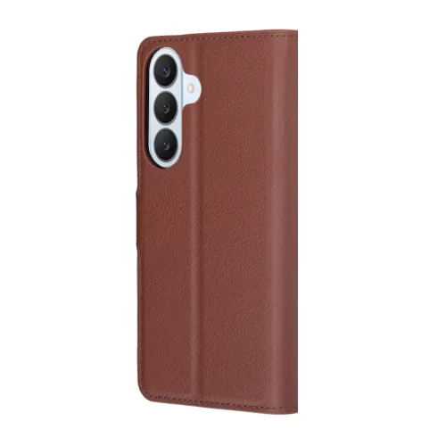 Samsung Galaxy S26 Barna Techsuit Bőrcsukható fliptok-5949419343405 5 kép