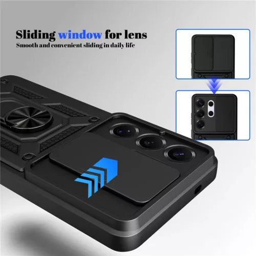 Samsung Galaxy S26 Ultra Zöld Techsuit CamShield Series tok-5949419343030 3 kép