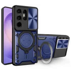 Samsung Galaxy S26 Ultra Kék Techsuit CamGuard Pro tok