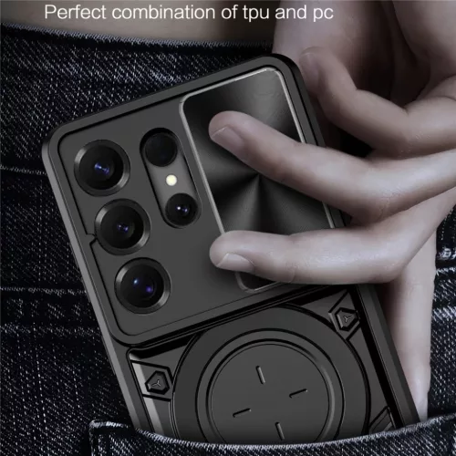 Samsung Galaxy S26 Ultra Kék Techsuit CamGuard Pro tok-5949419342897 3 kép