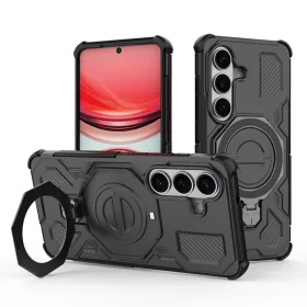 Samsung Galaxy S26 PLUS Fekete Techsuit Carbon Shield PRO tok-5949419342248 1 kép