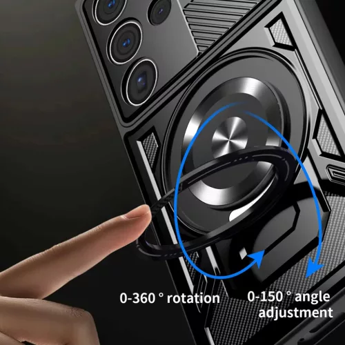 Samsung Galaxy S26 Ultra Szürke Techsuit RuggedCam tok-5949419342125 5 kép