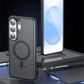  Samsung Galaxy S26 Ultra Matt Fekete Techsuit PureFrost MagSafe tok-5949419342057 2 kép