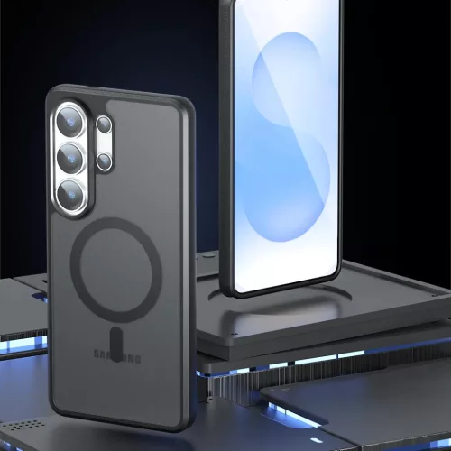  Samsung Galaxy S26 Ultra Matt Fekete Techsuit PureFrost MagSafe tok-5949419342057 2 kép